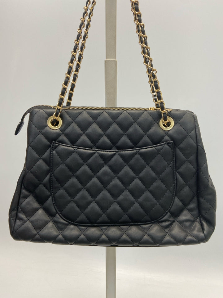 NWT Black Quilted Handbag