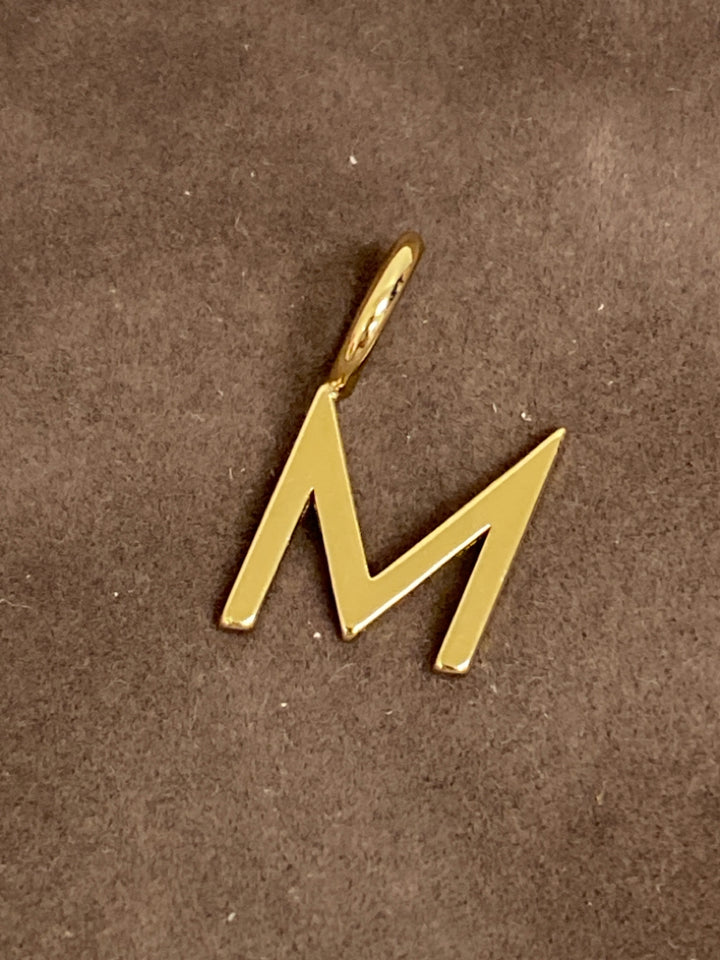 NEW Gold Color Words Pendant