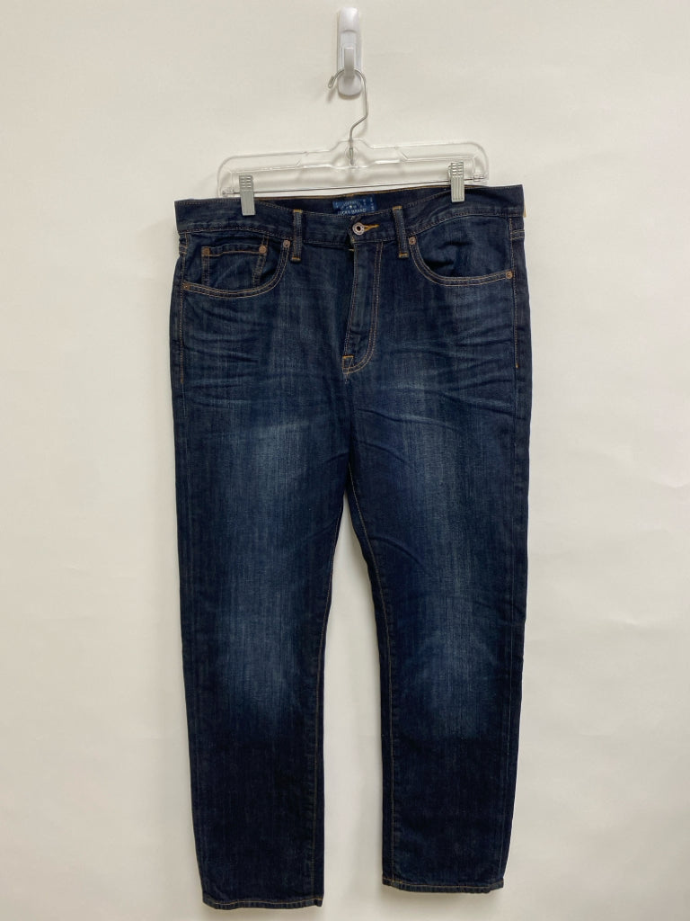 Lucky Brand Size 34 Dark Blue Denim Men&