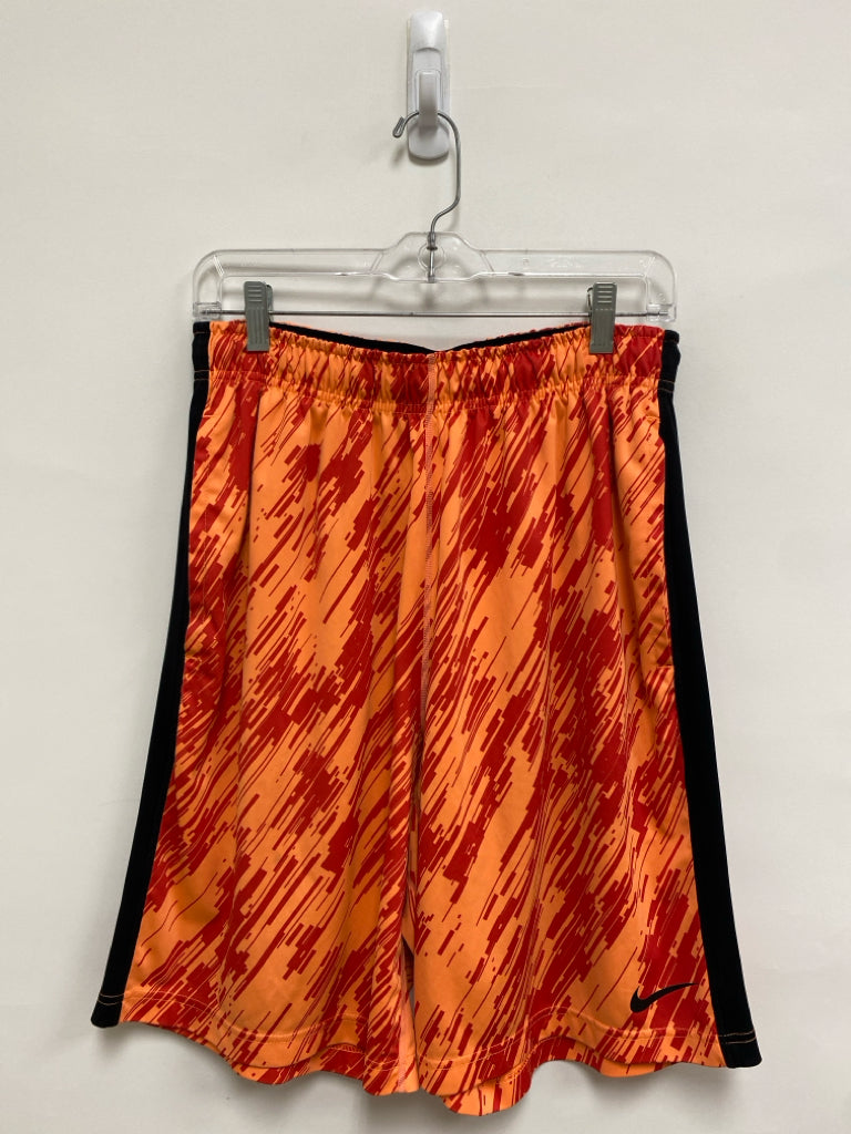 Nike Size M Orange Red/Black Men&