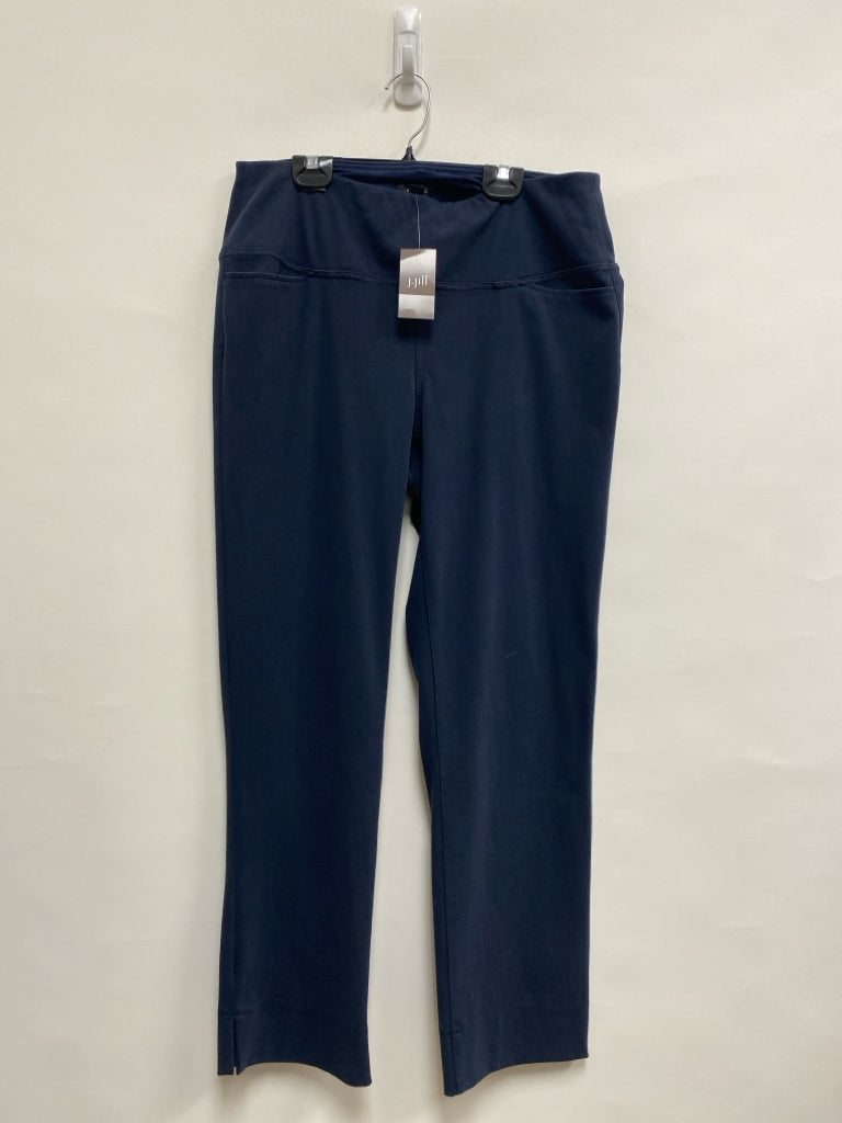NWT J Jill Size M Navy Pull-on Ladies Pants