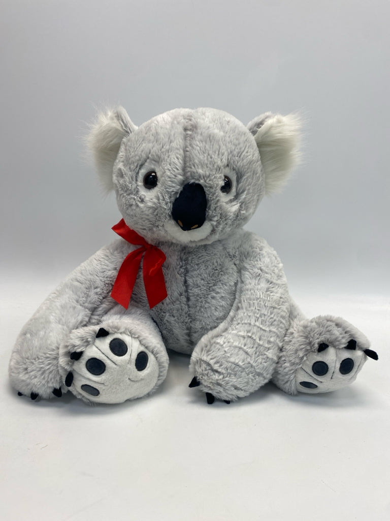 Gray/White Stuffed Animal
