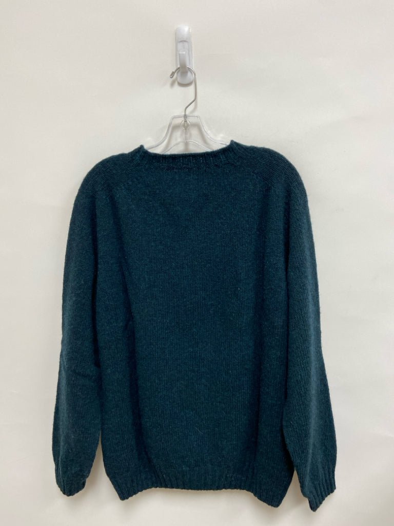 C.C. Filson Size L Dark Turquiose Navy Mottled Wool Men&