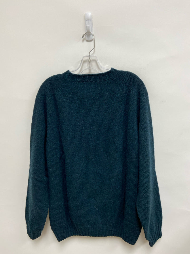 C.C. Filson Size L Dark Turquiose Navy Mottled Wool Men&