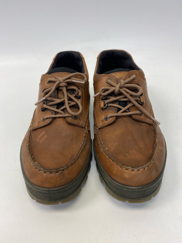 Ecco Size 48 Brown Lace-Up Men&
