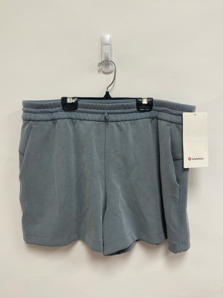 NWT Lululemon Size 14 Dusty Blue Athletic Shorts