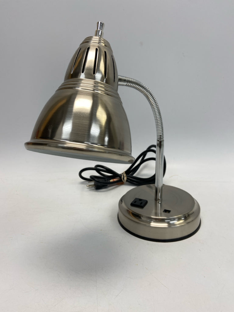 Silver Metal Lamp