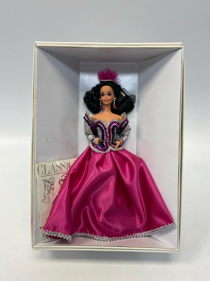 Barbie Fuchsia Silver/Multi Sequined Doll