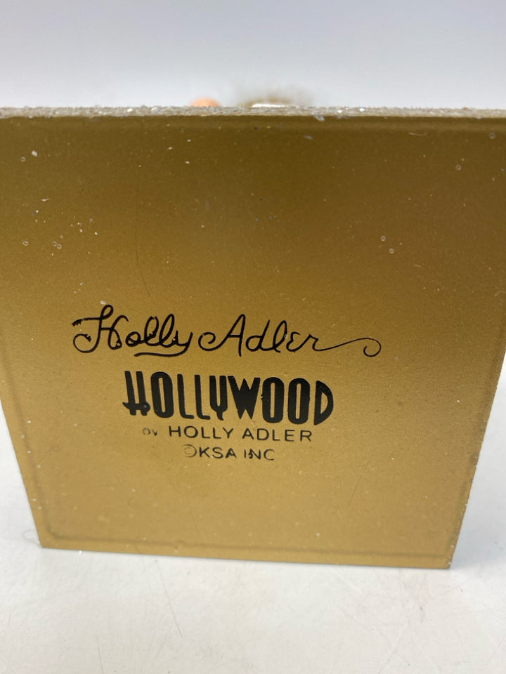 Kurt Adler Gold Silver/White Jeweled Christmas
