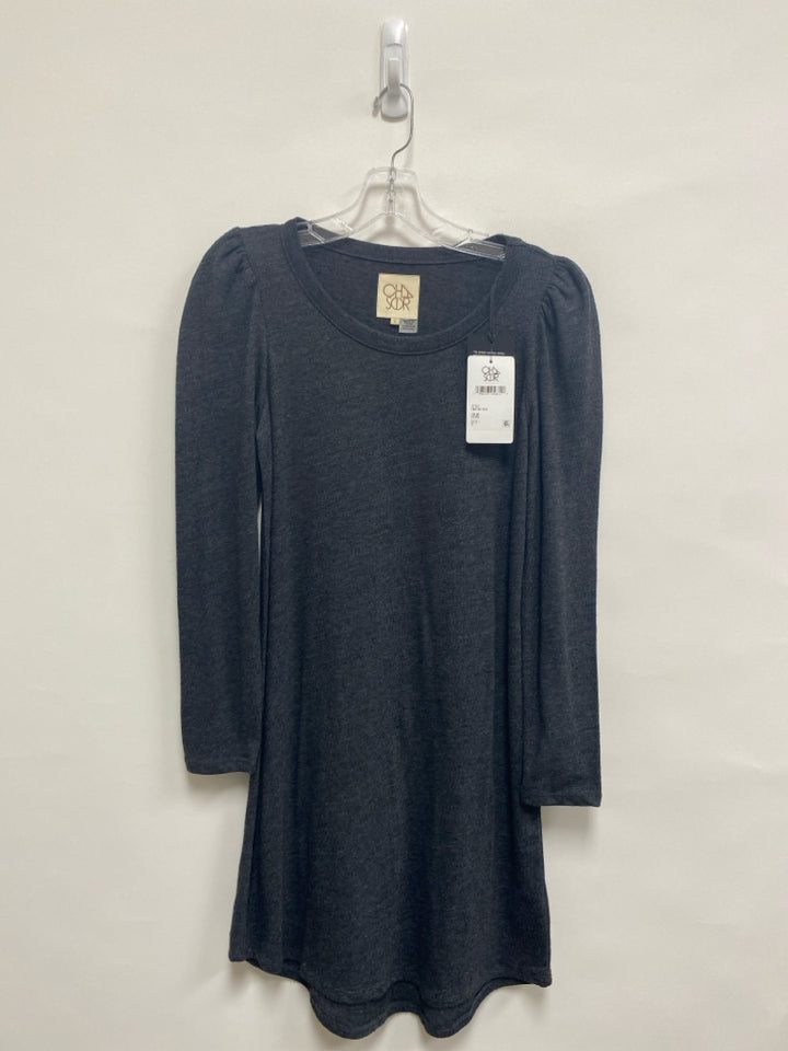NWT Size S Charcoal Mottled Long Sleeve Ladies Dress
