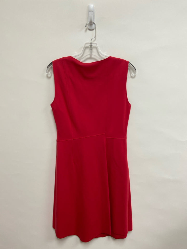 NWT Elie Tahari Size 8 Red Sleeveless Ladies Dress