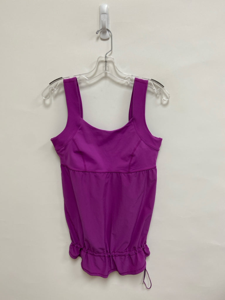 Lululemon Size 10 Purple Tank Athletic Top