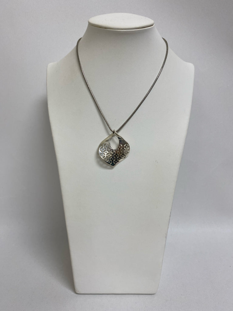 Brighton Silver Color Shapes Necklace
