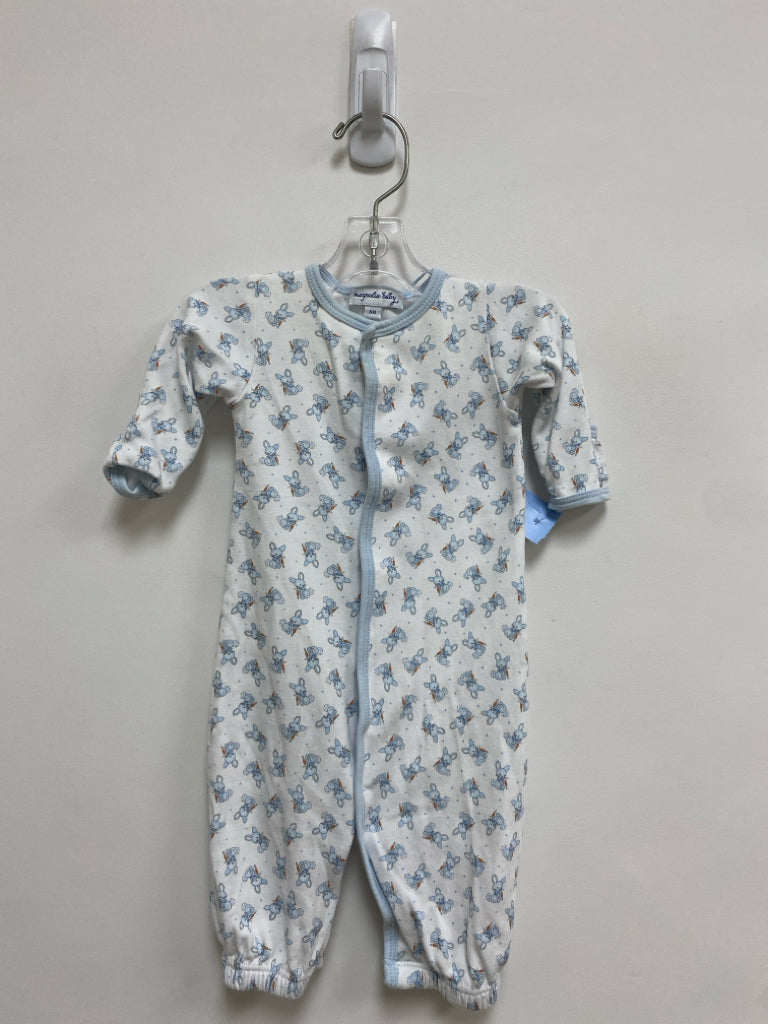 magnolia baby SIZE NB White Blue Rabbit Boy&