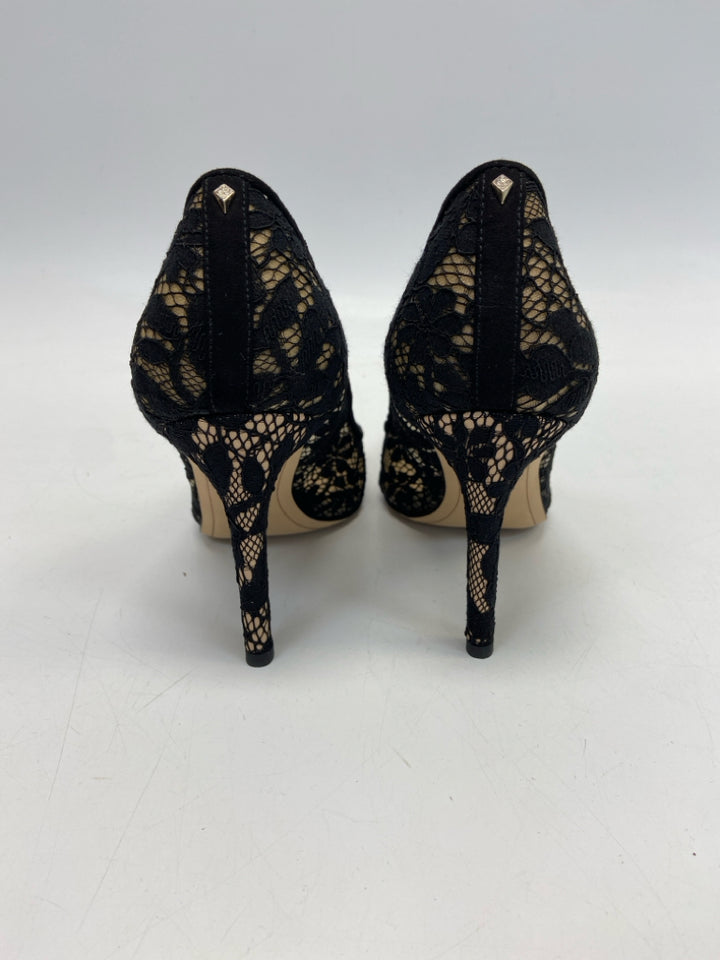 Sam Edelman  Size 7 Black Lace Heels