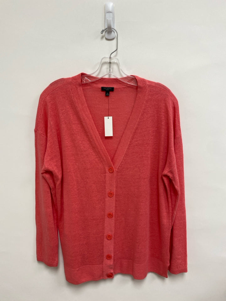 NWT Talbots Size LP Coral Cardigan Petite Sweater