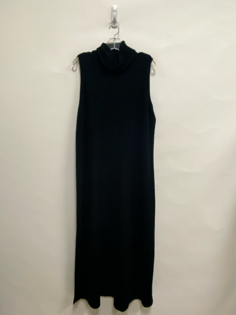 VINCE CAMUTO Size 2X Black Maxi Knit Plus Size Dress