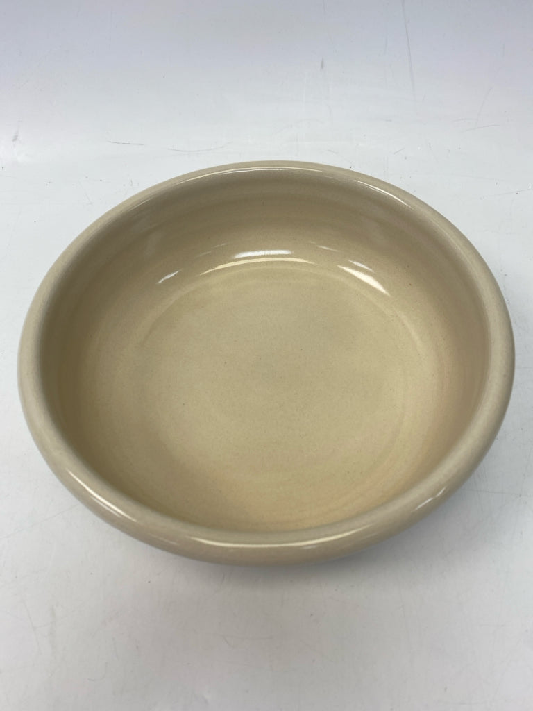 Cream Multi Color Roses Pottery