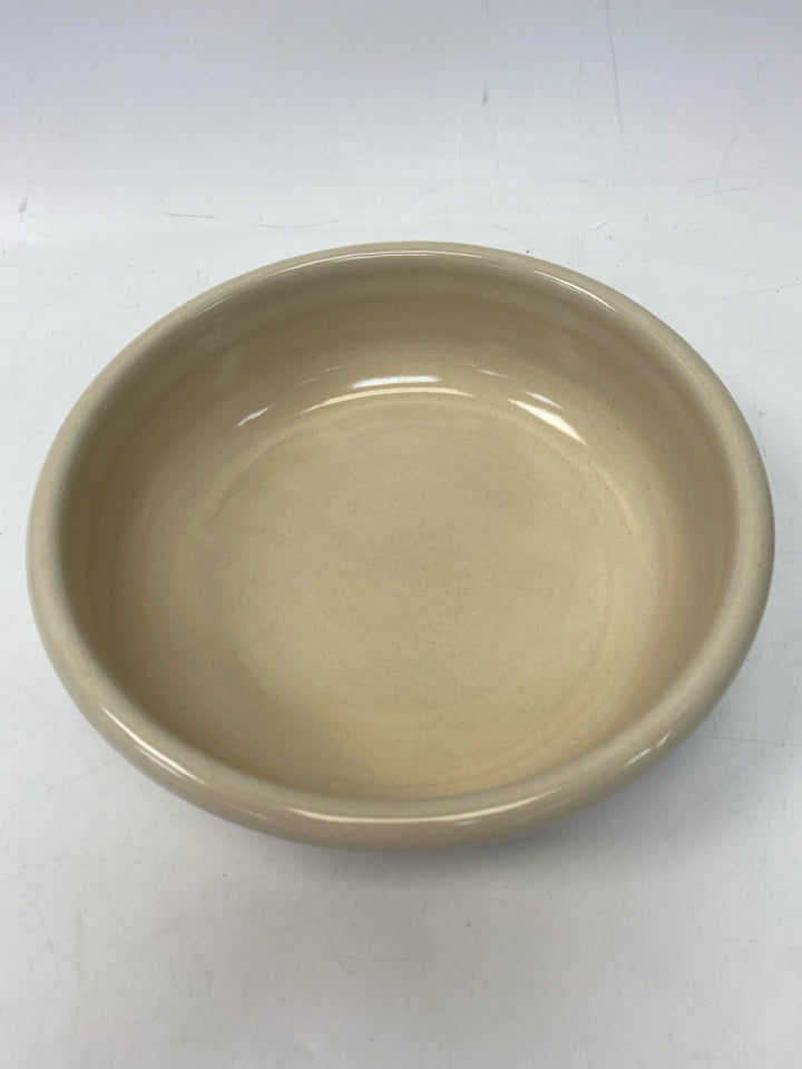 Cream Multi Color Roses Pottery