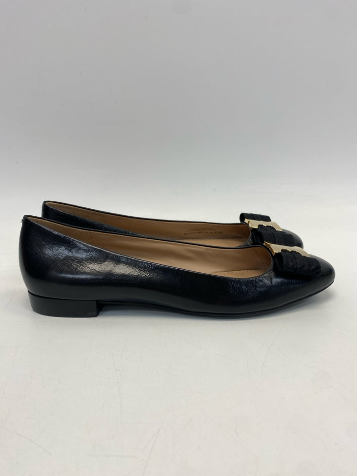 Tory Burch  Size 8.5 Black Bow(s) Flats