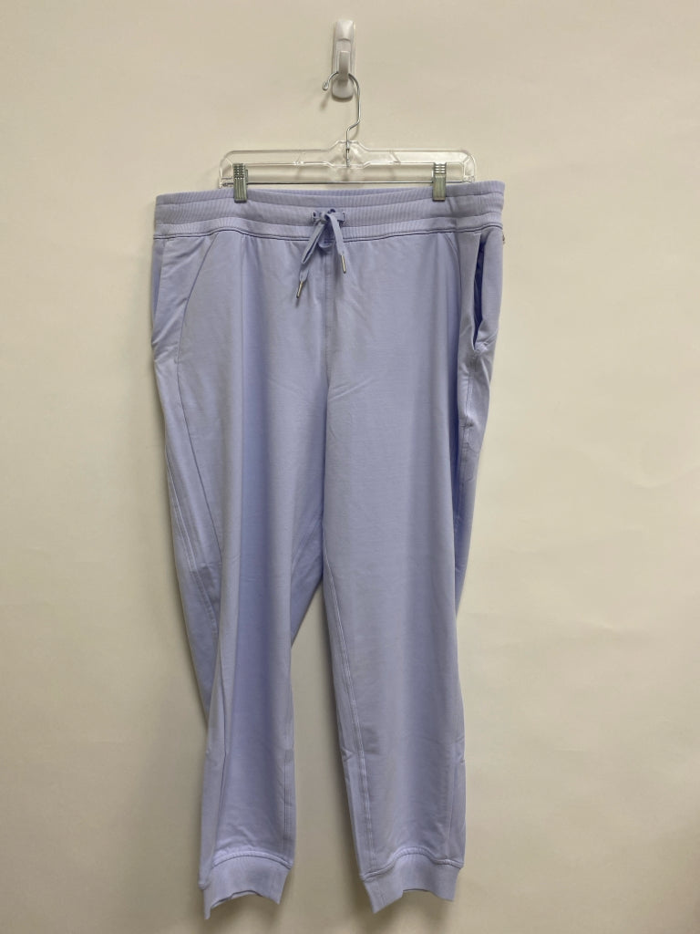 Lululemon  SIZE  16 Pale Periwinkle Plus Size Athletic Pants