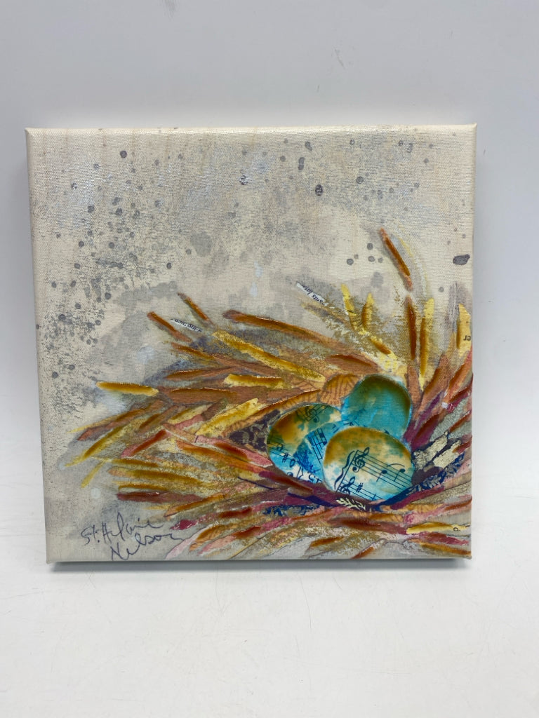 Multi Color Canvas Art