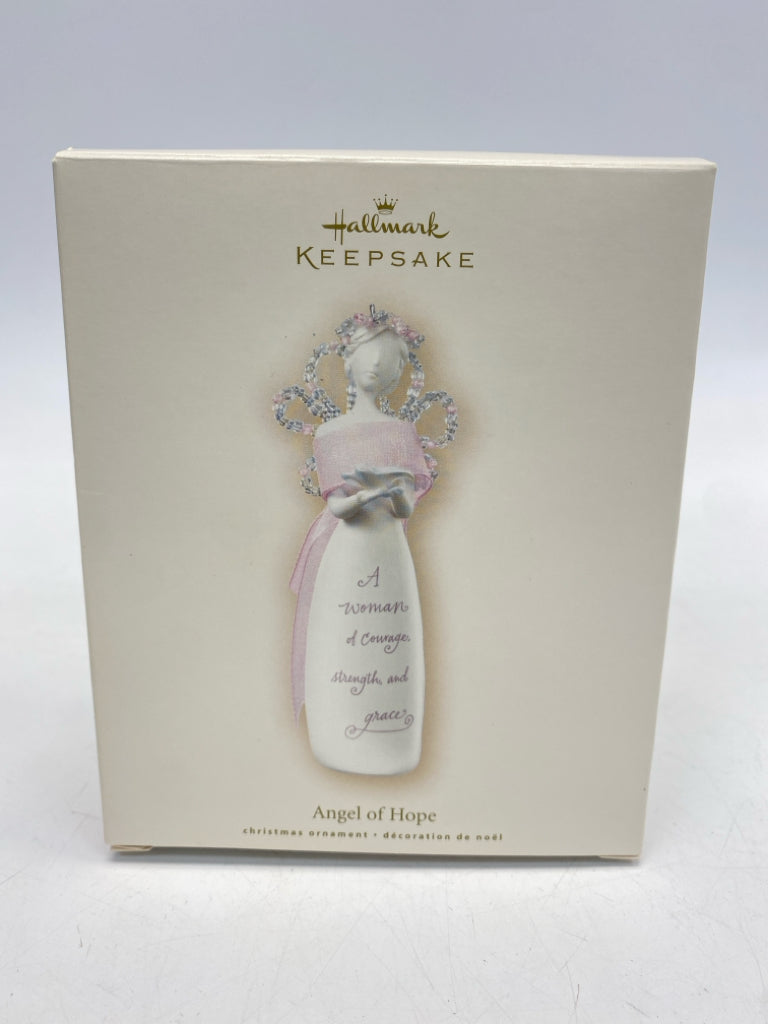 Hallmark White Porcelain Ornaments