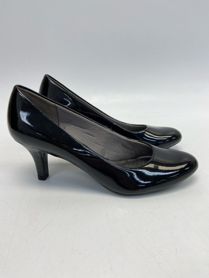 NWOT Life Stride  Size 8.5 Black Patent Heels
