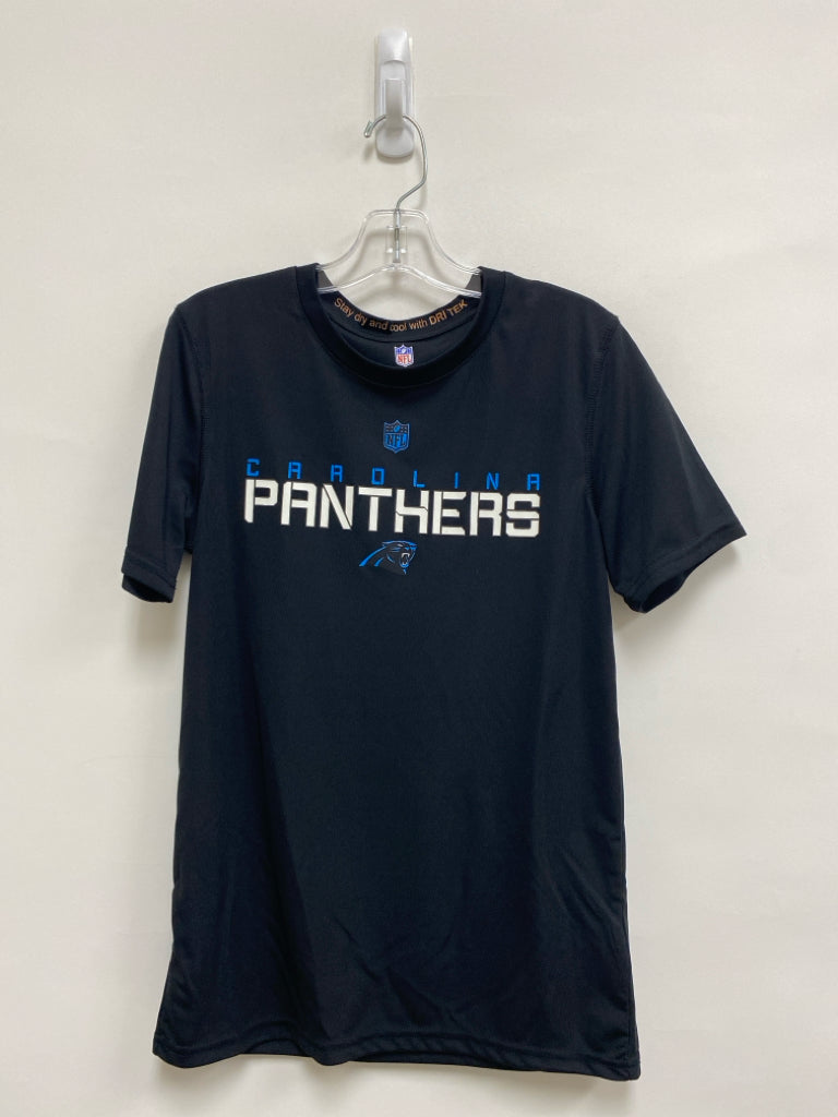 NFL SIZE 10/12 Black Blue/White Carolina Panthers Boy&