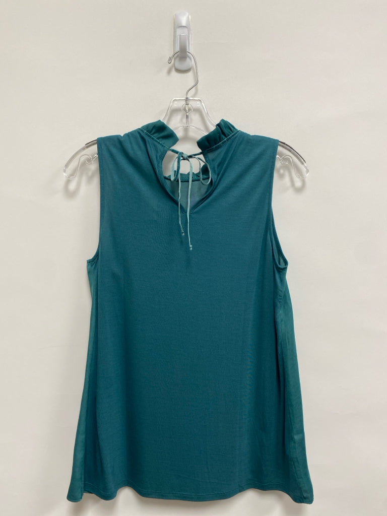 NWT LOFT Size XS Dark Aqua Sleeveless Ladies Top