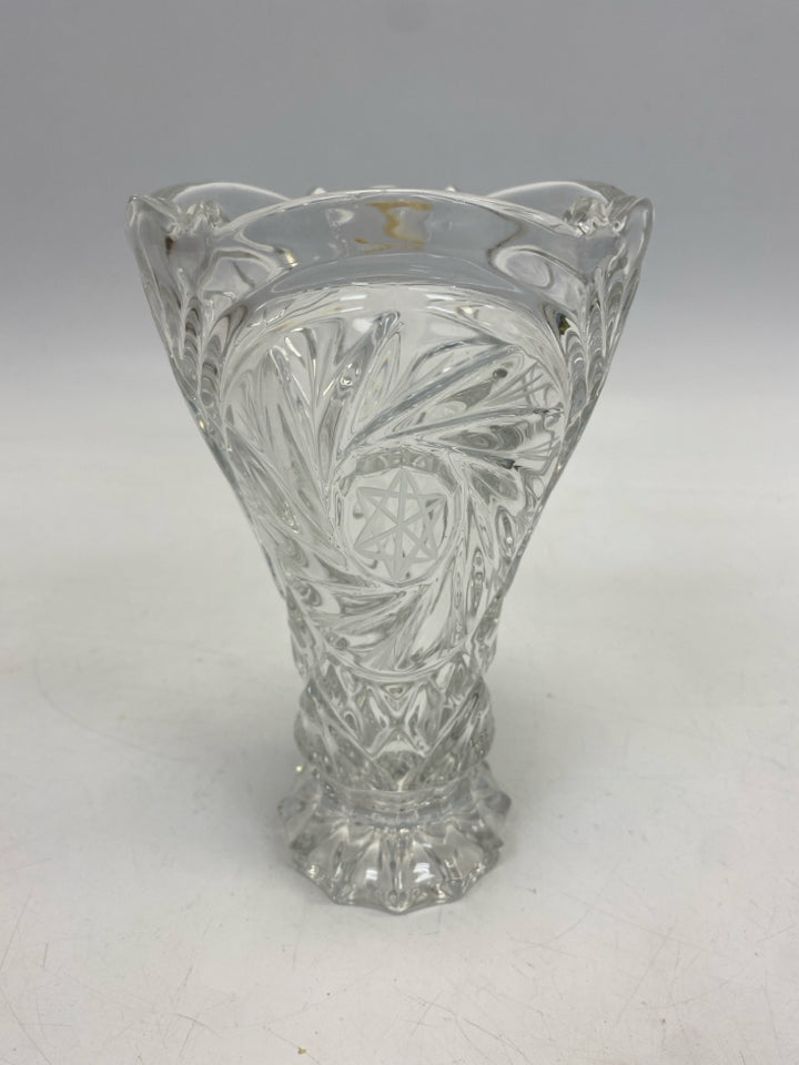 Clear Crystal Vase