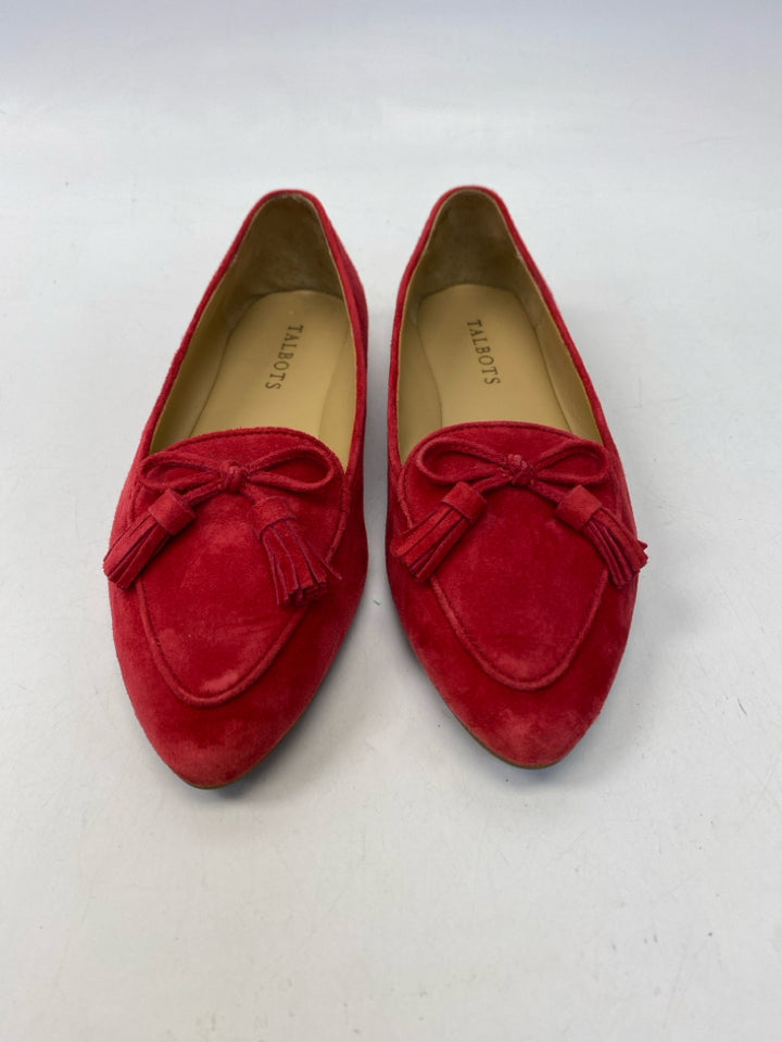 Talbots US Shoe Size 6.5 Red Flats