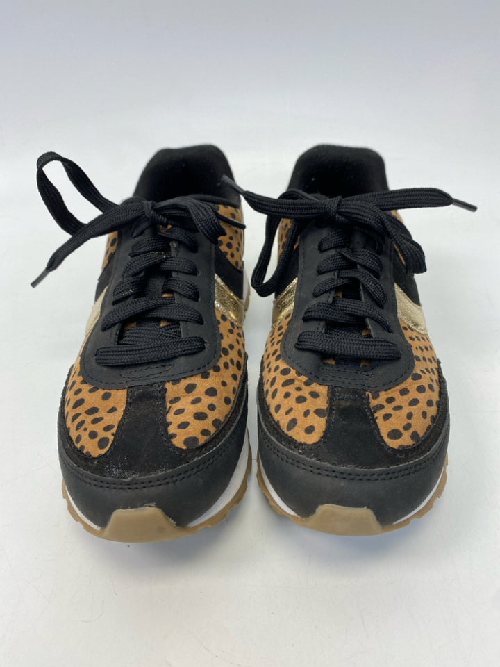 Cat &amp; Jack SIZE 5 Black Brown Dots Girl&