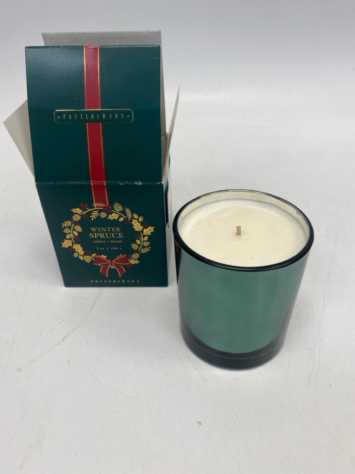 NEW/BOX Pottery Barn Green Christmas