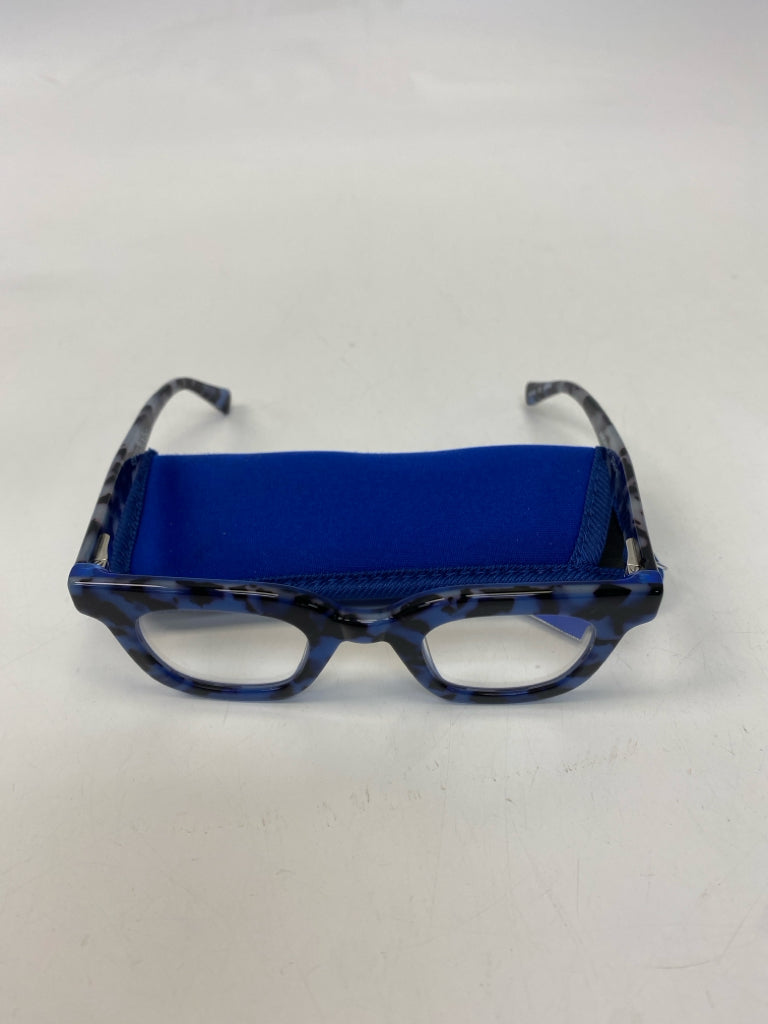 Blue Reading Glasses
