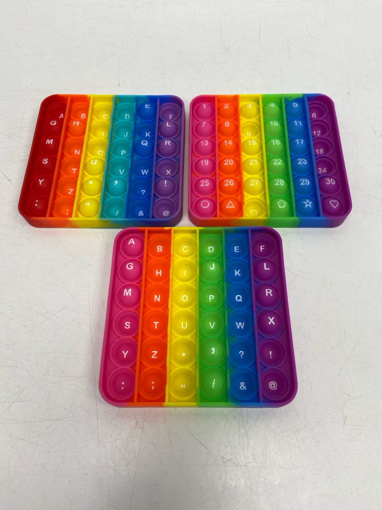 Multi-Color Silicone Misc. School
