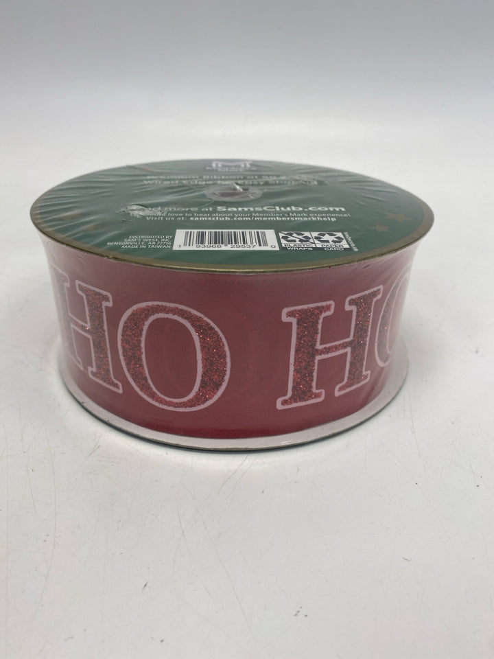 NEW Red Glitter Christmas