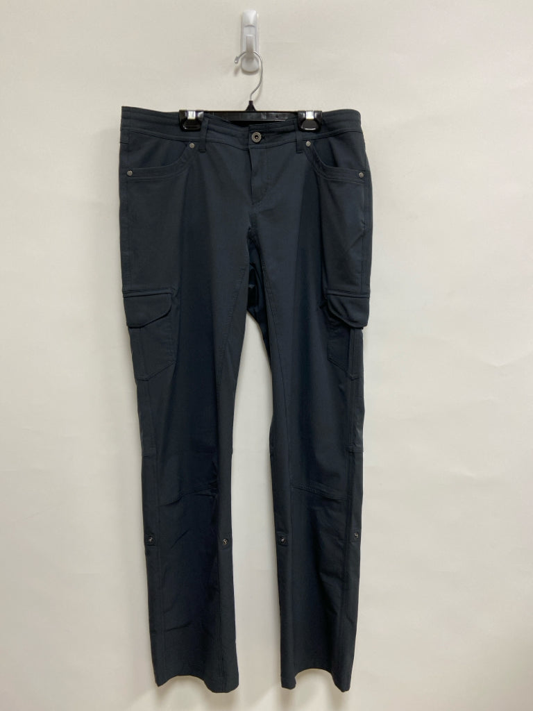 Kuhl Size 12 Charcoal Cargo Ladies Pants