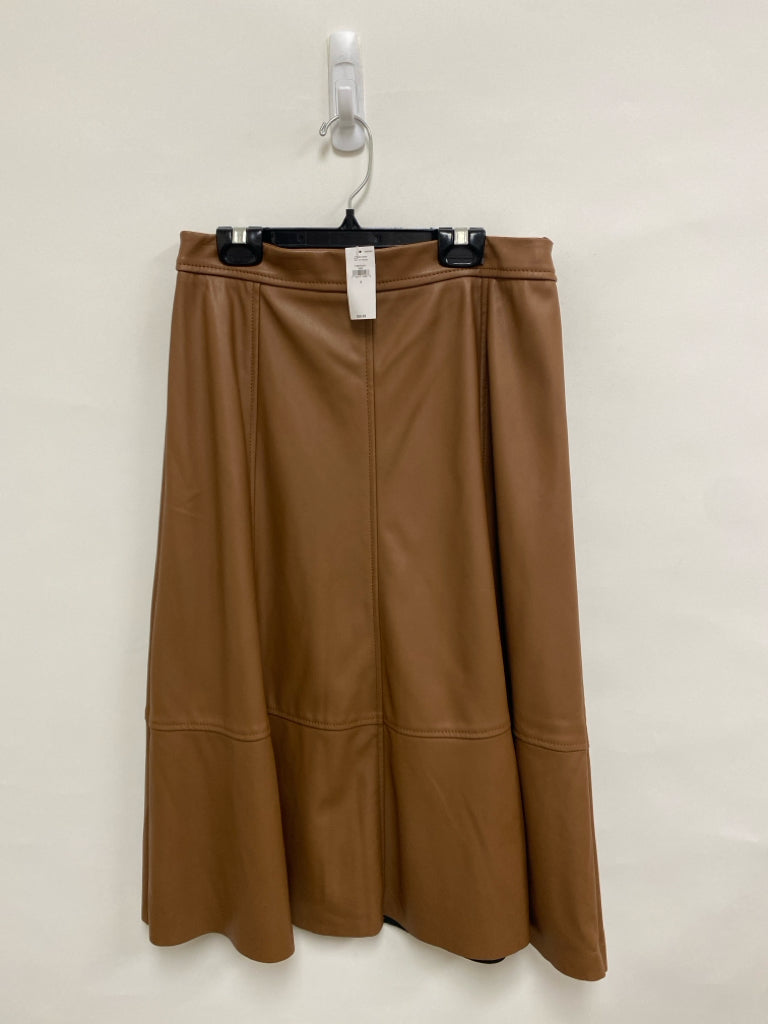 NWT Banana Republic Size 6 Brown Ladies Skirt