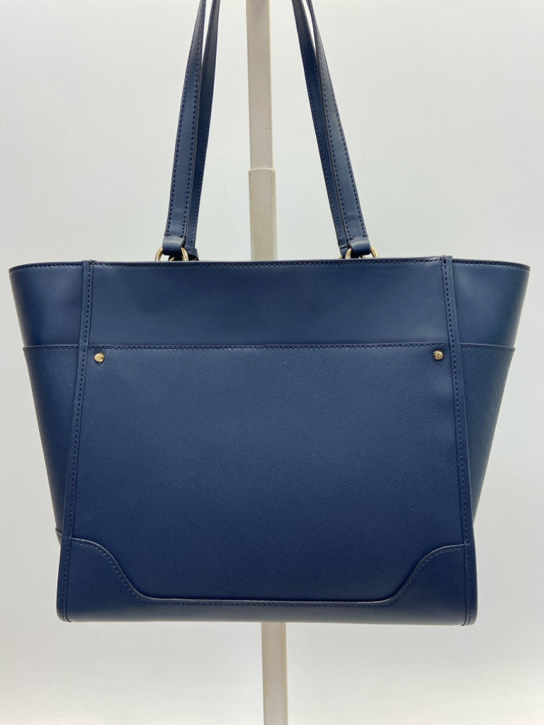 NWOT Michael Kors Navy Leather Handbag
