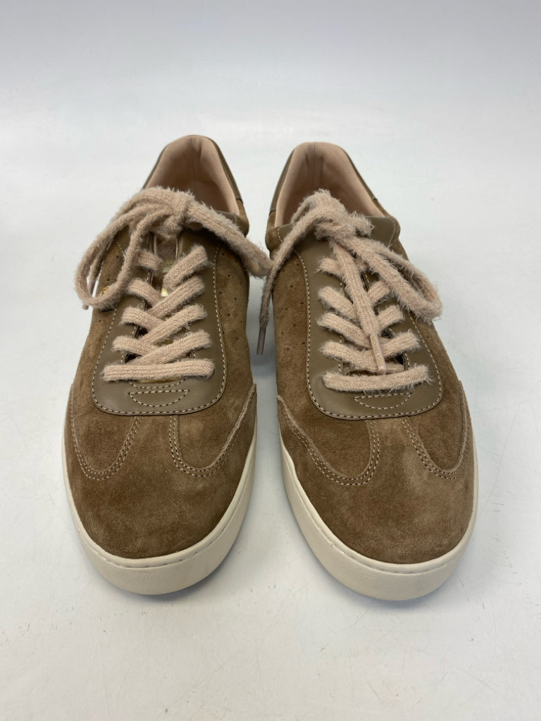 Michael Kors US Shoe Size 10 Brown Lace-up Suede Sneakers