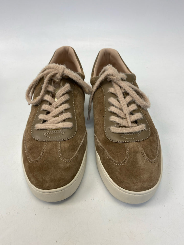 Michael Kors US Shoe Size 10 Brown Lace-up Suede Sneakers