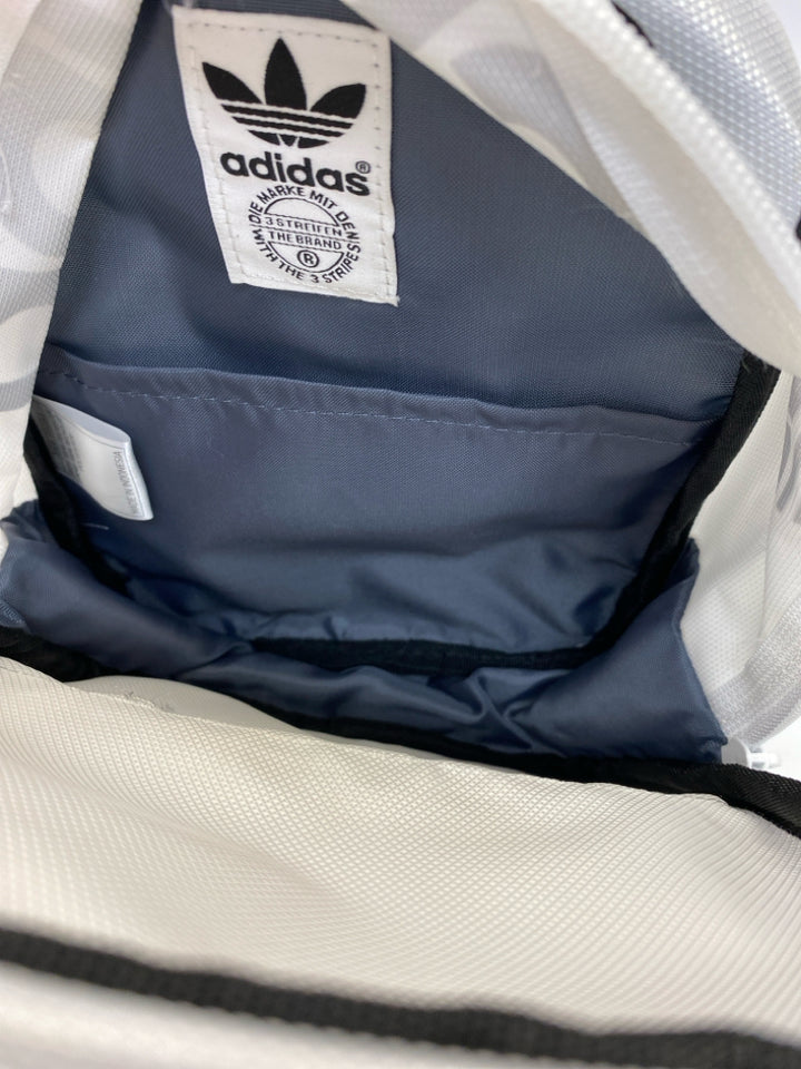Adidas White Black Kids Backpack