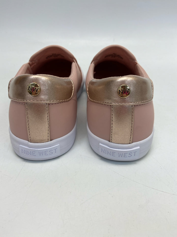 Nine West  Size 8 Pink Quilted Sneakers