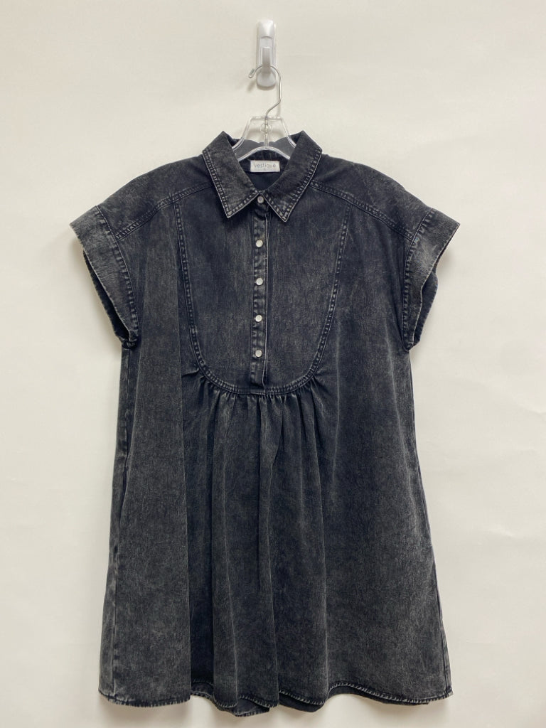 vestique Size L Charcoal Ladies Dress