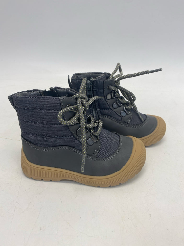 Cat &amp; Jack SIZE 7 Dark Gray Lace-Up Girl&