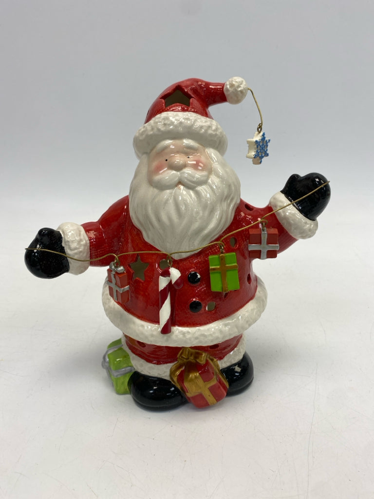 Red White/Multi Ceramic Christmas