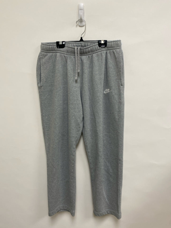 Nike Size L Gray Athletic Sweatpants