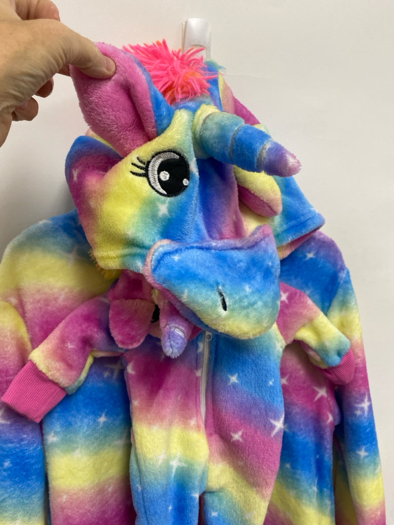 SIZE 4/5 Blue Pink/Yellow Tie Dye Girl&
