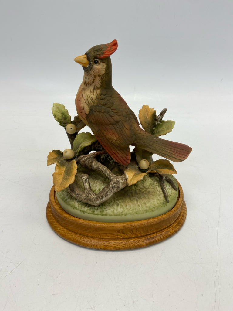 Andrea/Sadek Multi Color Birds Porcelain Figurine